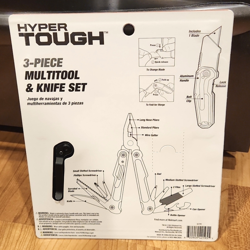 3 piece multitool set - Picture 10 of 10